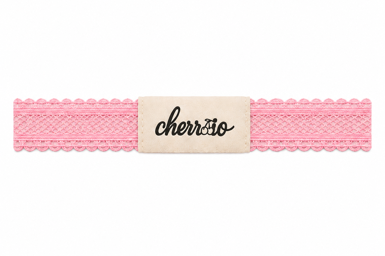 Cherrio Headband - Light Pink