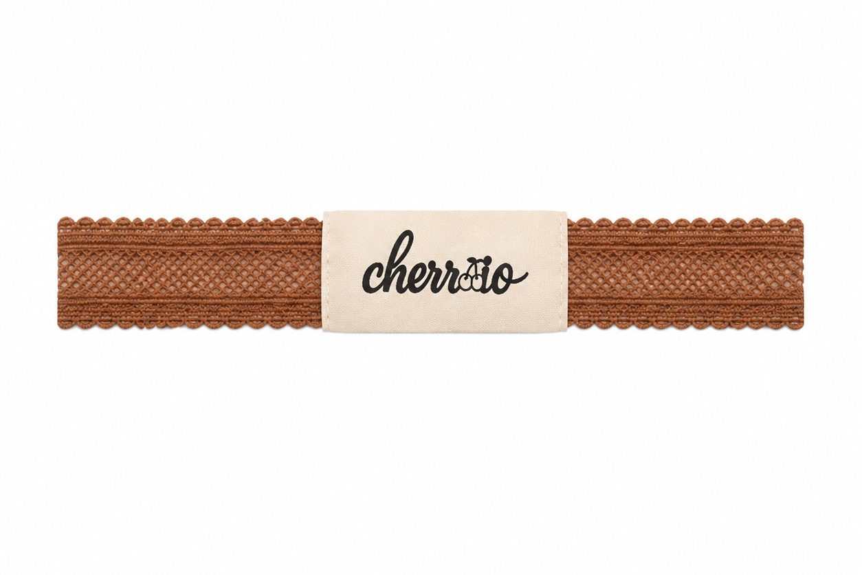 Cherrio Headband - Brown